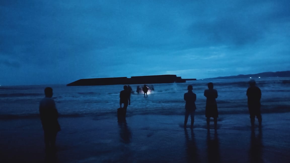 Pantai Batu Gong, Konawe. Foto: Istimewa.