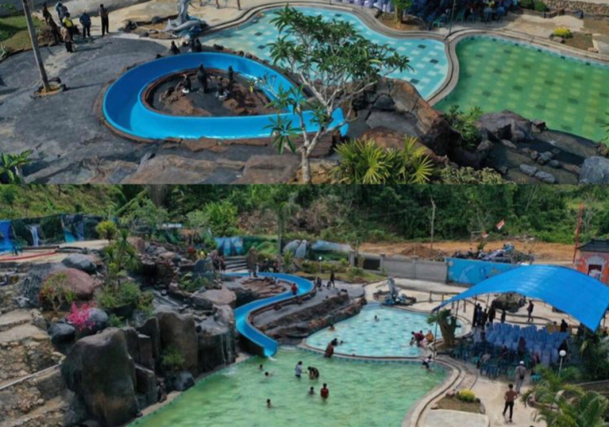 Wisata Baru di Kendari, Mantara Waterpark. Foto: Istimewa.