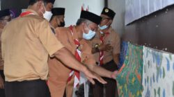 Batik Sorume saat diresmikan oleh Pj. Bupati Ir. H. Sulwan Aboenawas. Foto: Ramli Madjid.