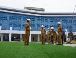 Pembangunan Gedung Podium Kantor Wali Kota Kendari Kini Capai 90 Persen