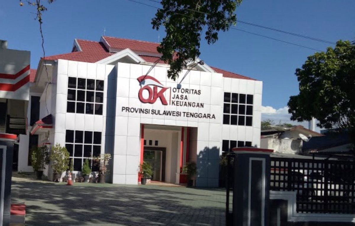 Kantor Otoritas Jasa Keuangan (OJK) Sulawesi Tenggara. Foto: Istimewa.