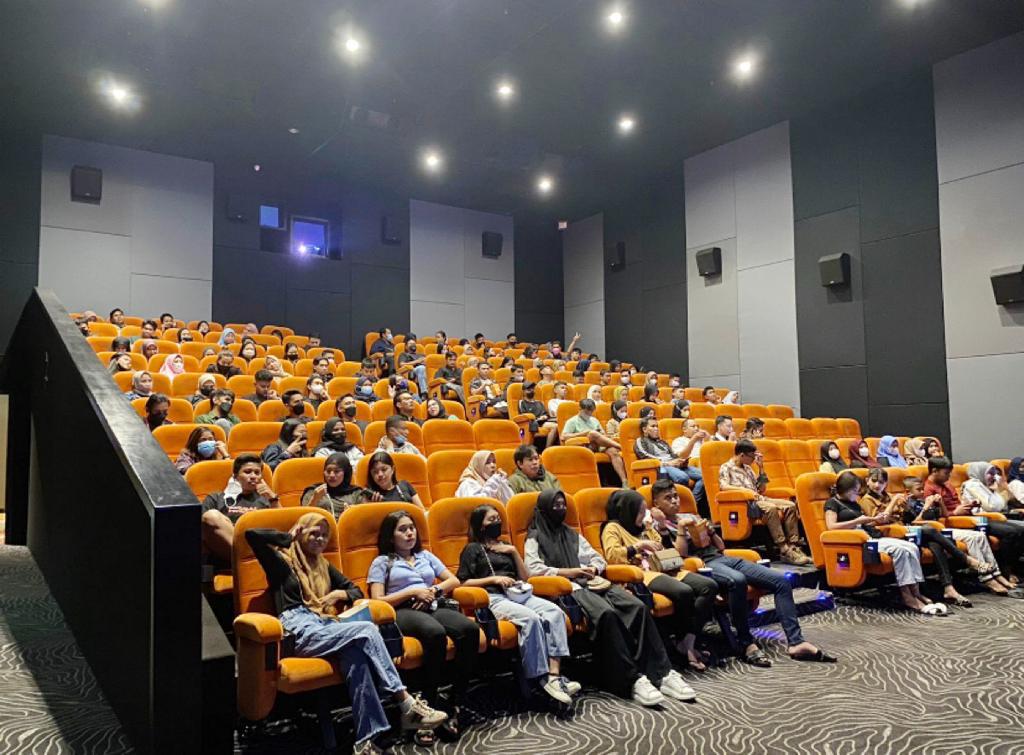 Suasana Studio di Bioskop Cinepolis Kendari. Foto: Istimewa.