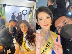 Bangga! Pria Asal Baubau Jadi Tim Make Up di Ajang Miss Grand International 2022