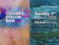 Jangan Lewatkan, ‘Celebes Color Run’ Kembali Digelar di Kendari dengan Konsep yang Berbeda