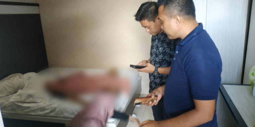 Sesak Nafas, Pria asal Makassar Tewas di Dalam Indekos Kendari. Foto: Dok. Polresta Kendari.