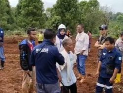 Lahan Masyarakat Desa Mosolo Konkep Digusur, Operator Excavator kena Lemparan Batu