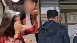 Pria di Kendari Aniaya-Ludahi Wanita Berparas Cantik usai Disebut Alien, Sudah Diamankan Buser77. Foto: Tangkapan Layar.