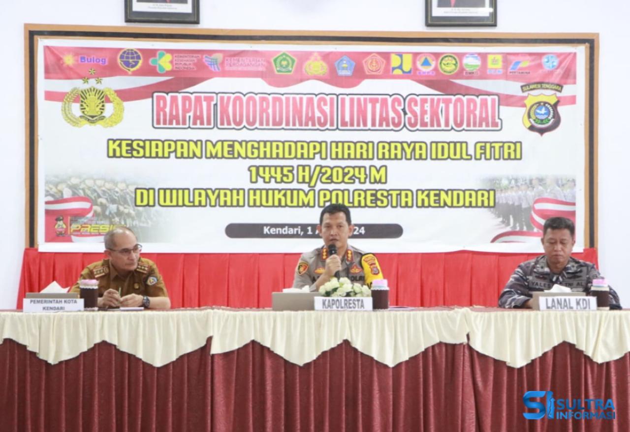 Siap Jaga Rumah Kosong, Kapolresta Kendari Minta Warga Lapor ke RT/RW jika Hendak Mudik Lebaran. Foto: FA/sultrainformasi.id.