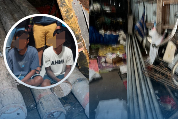 2 Maling Pipa PDAM Buton Ditangkap Polres Buteng, Terancam Penjara 7 Tahun. Foto: Istimewa.
