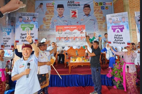 Jika Jadi Gubernur, ASR Janji Utamakan Rakyat Dibanding Kepentingan Pribadi saat Kampanye di Koltim. Foto: Istimewa.