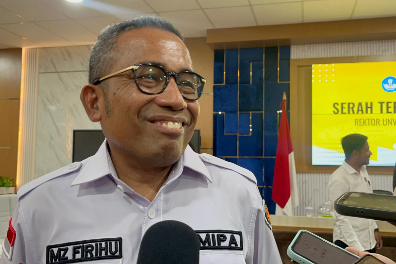 Ogah Ambil Jabatan usai Lengser dari Rektor UHO, Prof Zamrun Putuskan Kembali Jadi Dosen. Foto: Istimewa.