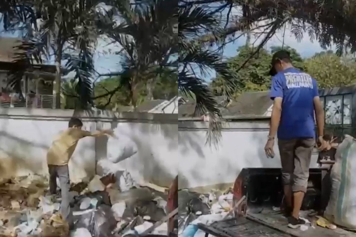 Buang Sampah Sembarangan, Wali Kota Kendari Ancam Denda Rp500 Ribu atau Kurungan 6 Bulan. Foto: istimewa.