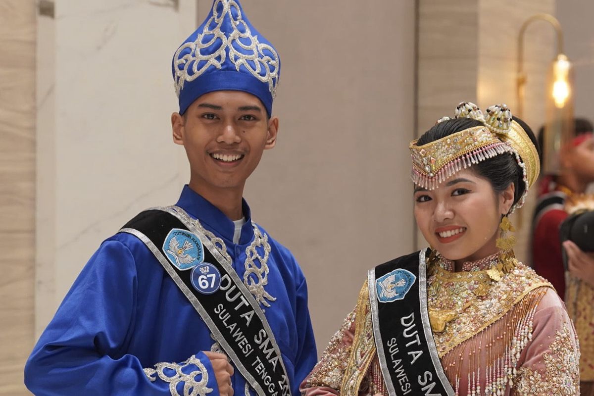 Bangga! Ihqwa dan Kirsya Wakili Sultra Jadi Finalis Duta SMA Nasional 2025. Foto: istimewa.