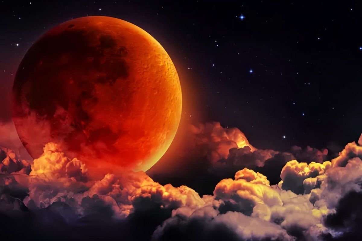 Jangan Lewatkan Fenomena Blood Moon Hiasi Indonesia Malam Ini, 2033 Baru Terulang Lagi. Foto: istimewa.