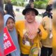 Tak Ditemui Gubernur, Warga Tapak Kuda Kendari Pulang dengan Air Mata dan Kekecewaan. Foto: Istimewa.