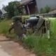 Truk Hijau Terbalik di Angata Konsel, Sopir Berhasil Diselamatkan Warga. Foto: Istimewa.